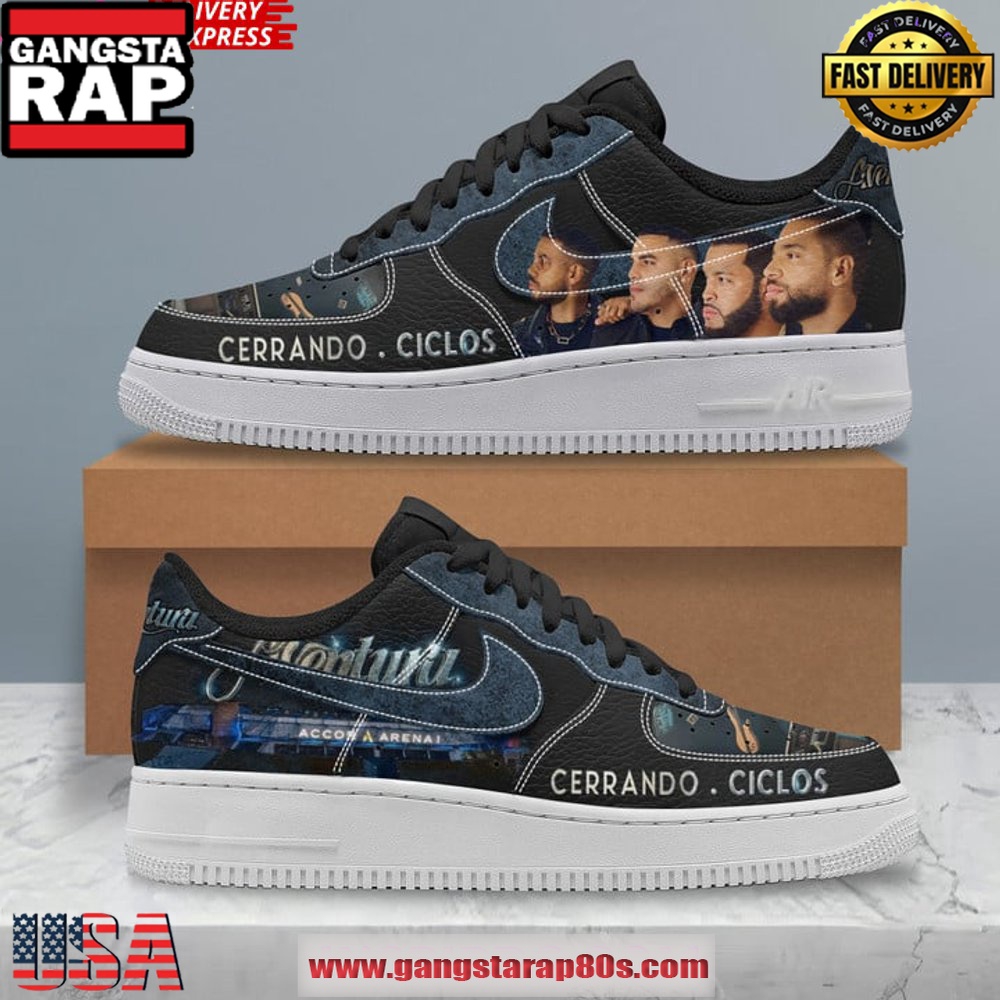 Aventura Band Limited Edition Air Force 1 Sneakers Shoes Aventura Band Limited Edition Air Force 1 Sneakers Shoes