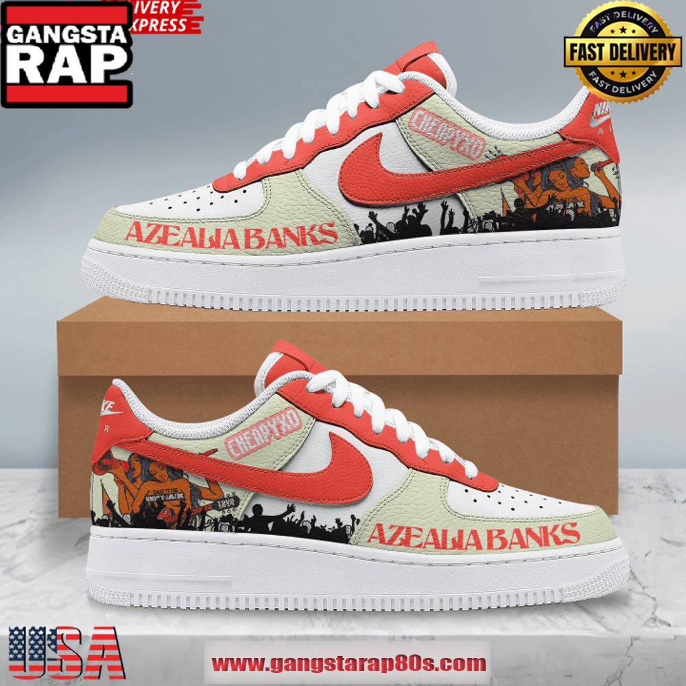 Azealia Banks Limited Edition Air Force 1 Sneakers Sneakers Shoes Azealia Banks Limited Edition Air Force 1 Sneakers Sneakers Shoes