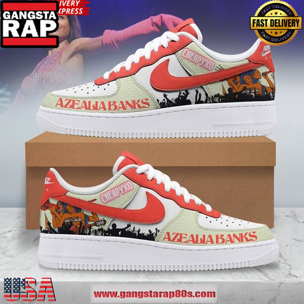 Azealia Banks Limited Edition Air Force 1 Sneakers Sneakers Shoes Azealia Banks Limited Edition Air Force 1 Sneakers Sneakers Shoes