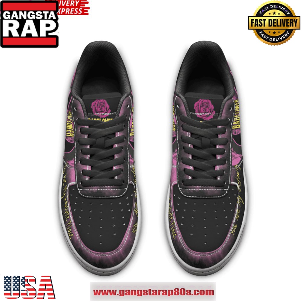 Badflower Band Limited Edition Air Force 1 Sneakers Shoes Badflower Band Limited Edition Air Force 1 Sneakers Shoes