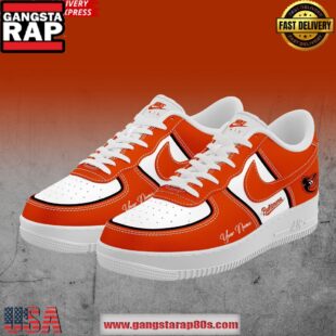 Baltimore Orioles MLB Special Edition Air Force 1 Running Sneakers Shoes