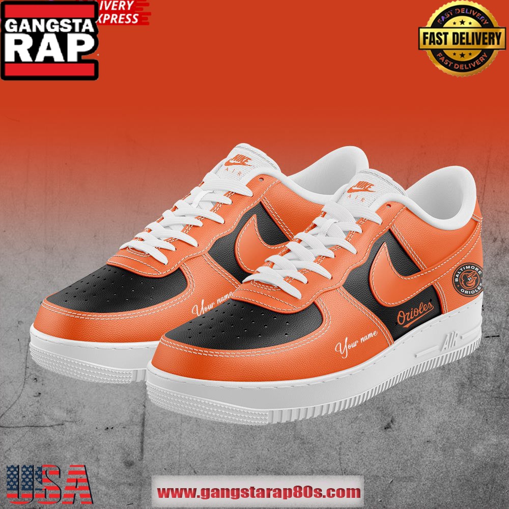 Baltimore Orioles The Next Chapter Limited Edition Air Force 1 Running Sneakers Shoes Baltimore Orioles The Next Chapter Limited Edition Air Force 1 Running Sneakers Shoes