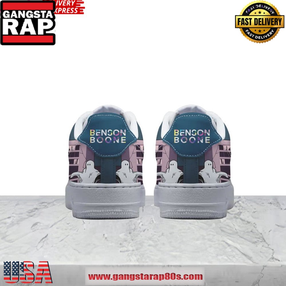 Benson Boone Fireworks and Rollerblades World Tour Air Force 1 Sneakers Shoes Benson Boone Fireworks and Rollerblades World Tour Air Force 1 Sneakers Shoes