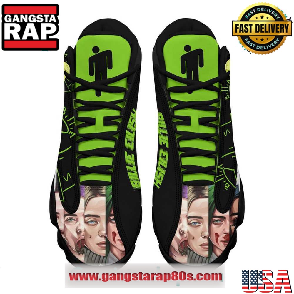 Billie Eilish Hit Me Hard And Soft Air Jordan 13 Sneakers Shoess Billie Eilish Hit Me Hard And Soft Air Jordan 13 Sneakers Shoess