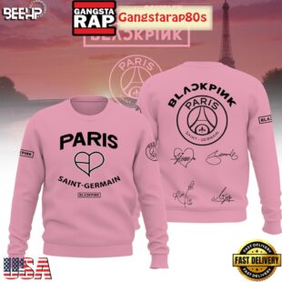 Black Pink x Paris Saint Germain Unisex Hoodie