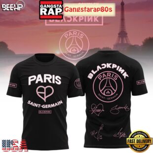 Black Pink x Paris Saint Germain Unisex Hoodie