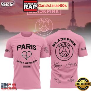 Black Pink x Paris Saint Germain Unisex Hoodie