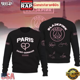 Black Pink x Paris Saint Germain Unisex Hoodie