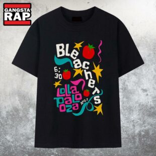 Bleachers Aug 1 2025 Lollapalooza in Chicago IL T Shirt