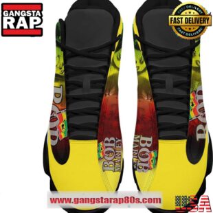 Bob Marley One Love Air Jordan 13 Sneakers Shoess