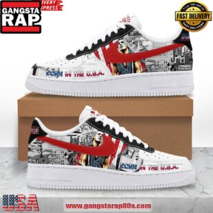 Bruce Springsteen Limited Edition Air Force 1 Sneakers Shoes
