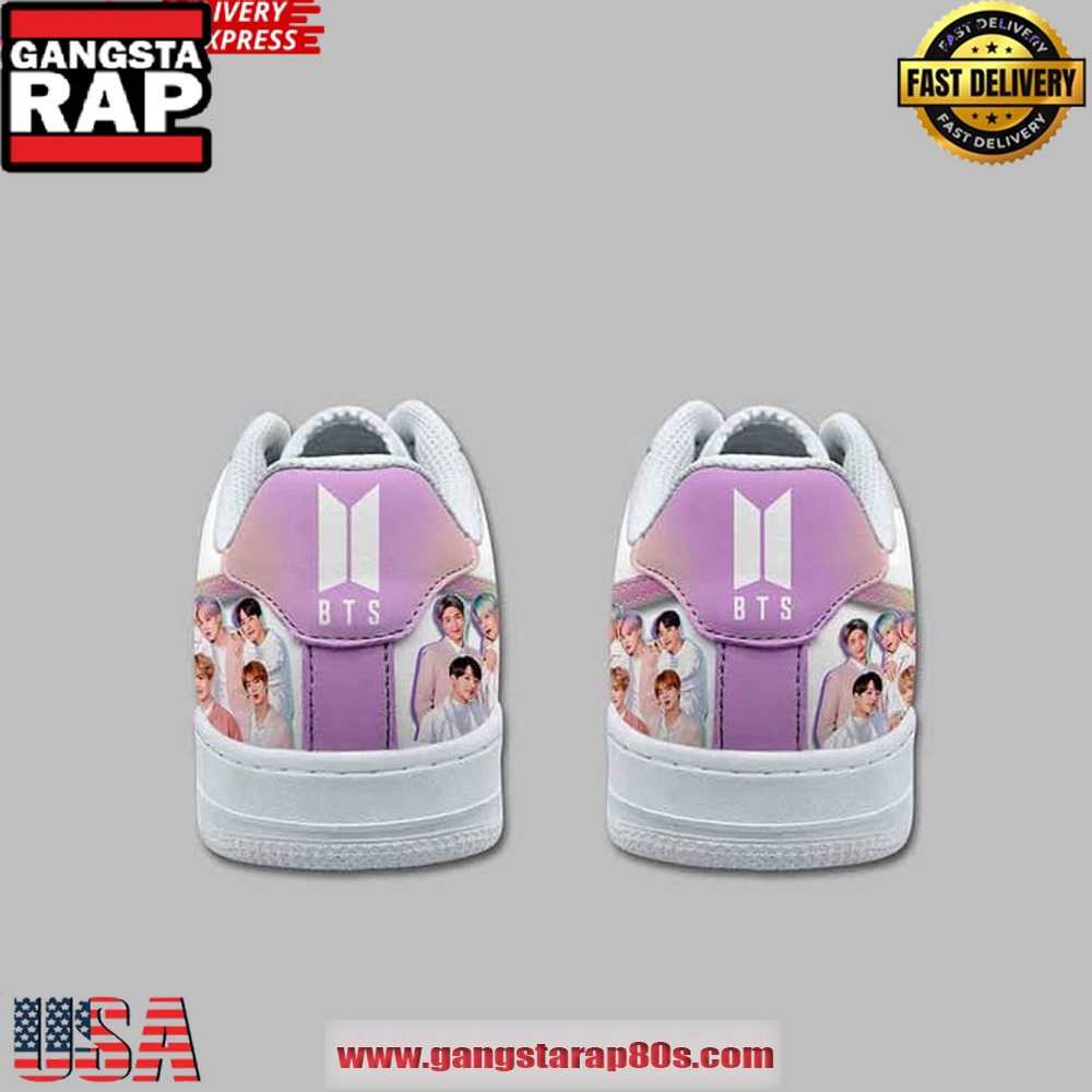 BTS x Dynamite Edition Air Force 1 Sneakers Shoes BTS x Dynamite Edition Air Force 1 Sneakers Shoes