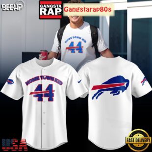 Buffalo Bills Home Town Kid 2025 White Baseball Jersey