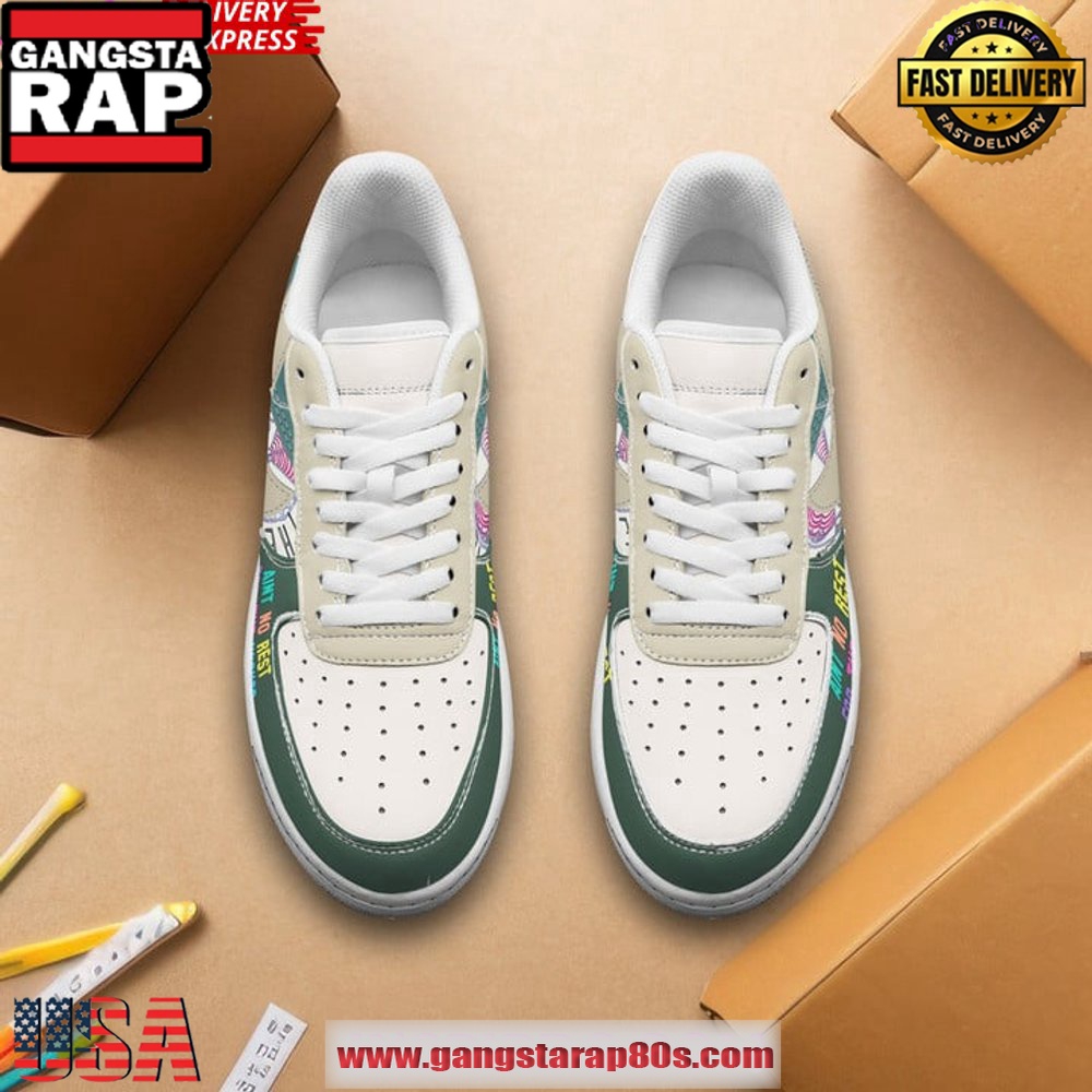 Cage The Elephant Limited Edition Air Force 1 Sneakers Shoes Cage The Elephant Limited Edition Air Force 1 Sneakers Shoes