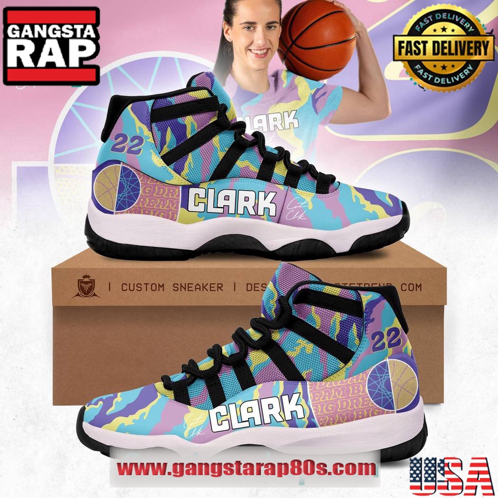 Caitlin Clark Dream Big Air Jordan 11 Sneakers Shoes Caitlin Clark Dream Big Air Jordan 11 Sneakers Shoes