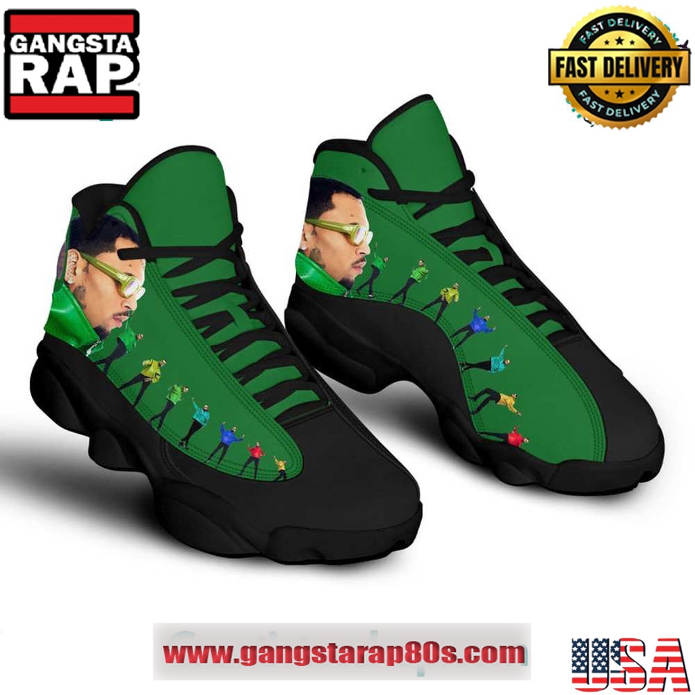 Chris Brown 1111 Tour Air Jordan 13 Sneakers Shoess Chris Brown 1111 Tour Air Jordan 13 Sneakers Shoess
