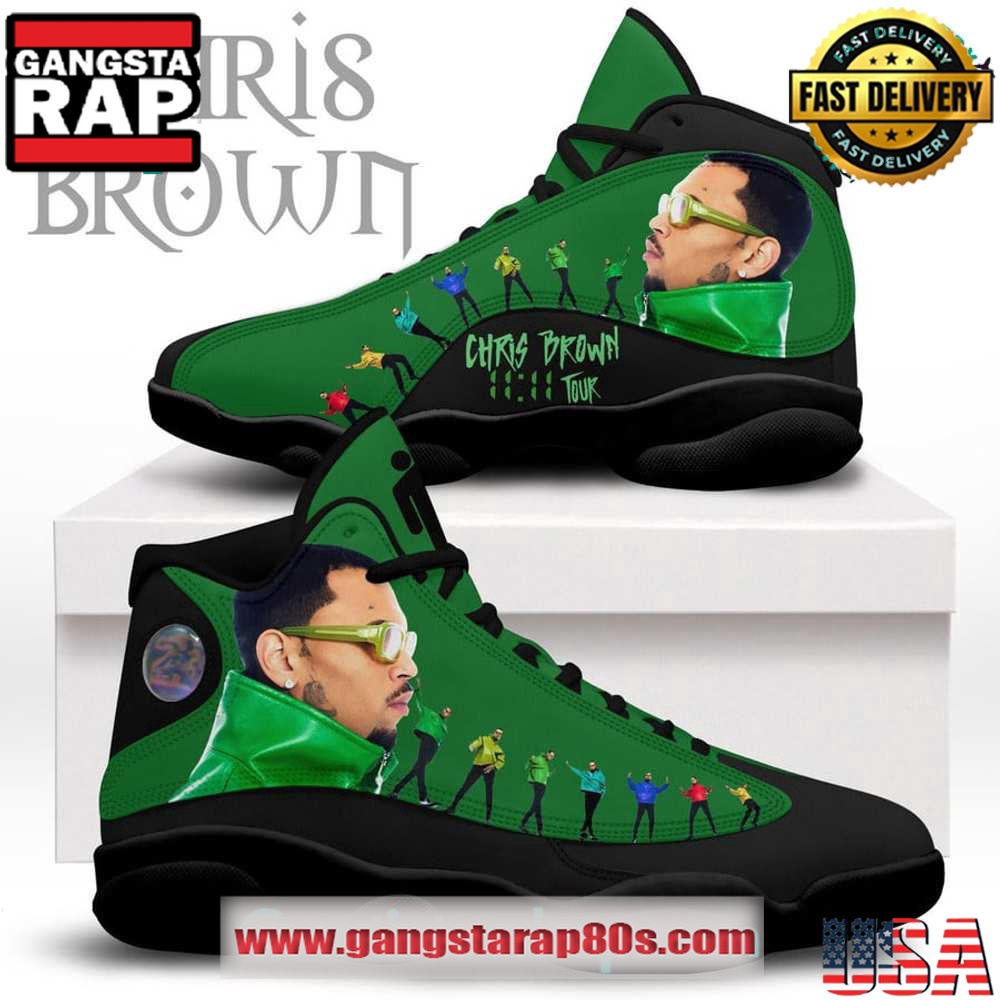 Chris Brown 1111 Tour Air Jordan 13 Sneakers Shoess Chris Brown 1111 Tour Air Jordan 13 Sneakers Shoess