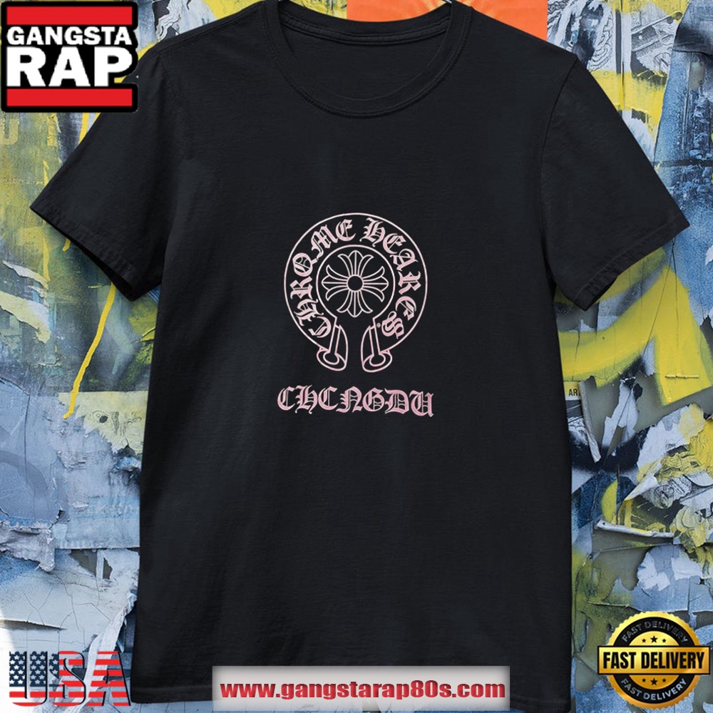 Chrome Hearts Black Logo Print T Shirt Chrome Hearts Black Logo Print T Shirt