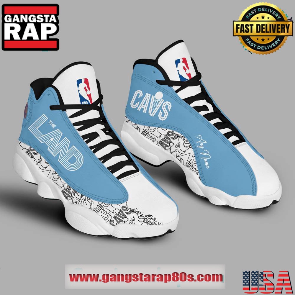Cleveland Cavaliers Gallery Blue Blake Special Edition Air Jordan 13 Sneakers Shoes Cleveland Cavaliers Gallery Blue Blake Special Edition Air Jordan 13 Sneakers Shoes