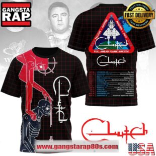 Clutch Full Ahead Flank Special 3D T Shirt