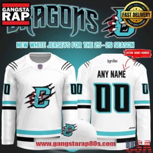 Columbus River Dragons New Season 2526 Custom Hockey Jersey