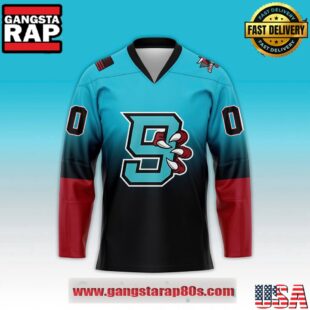 Columbus River Dragons Pietrantonio Tribute Special Custom Hockey Jersey