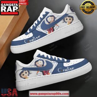 Coraline 2025 Limited Edition Air Force 1 Sneakers Shoes