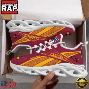 Custom Name Arizona Cardinals NFL Team Max Soul Shoes