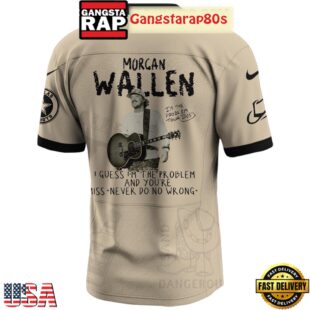 Dallas Cowboys x Morgan Wallen I'm The Problem Tour 2025 Football Jersey