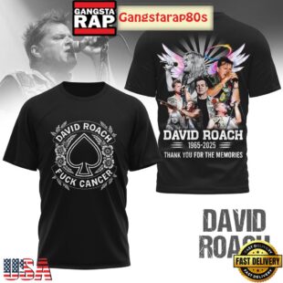 David Roach Fuck Cancer 1965 2025 Memories Limited Edition T Shirt