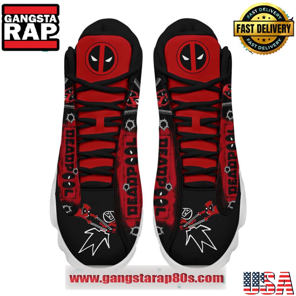 Deadpool Air Jordan 13 Sneakers Shoess Deadpool Air Jordan 13 Sneakers Shoess