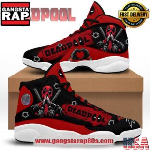 Deadpool Air Jordan 13 Sneakers Shoess