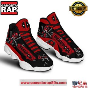 Deadpool Air Jordan 13 Sneakers Shoess