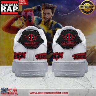 Deadpool & Wolverine Maximum Effort Limited Edition Air Force 1 Sneakers Shoes