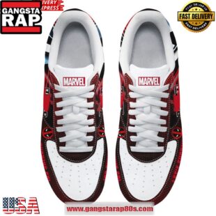 Deadpool x Special Edition Air Force 1 Sneakers Shoes