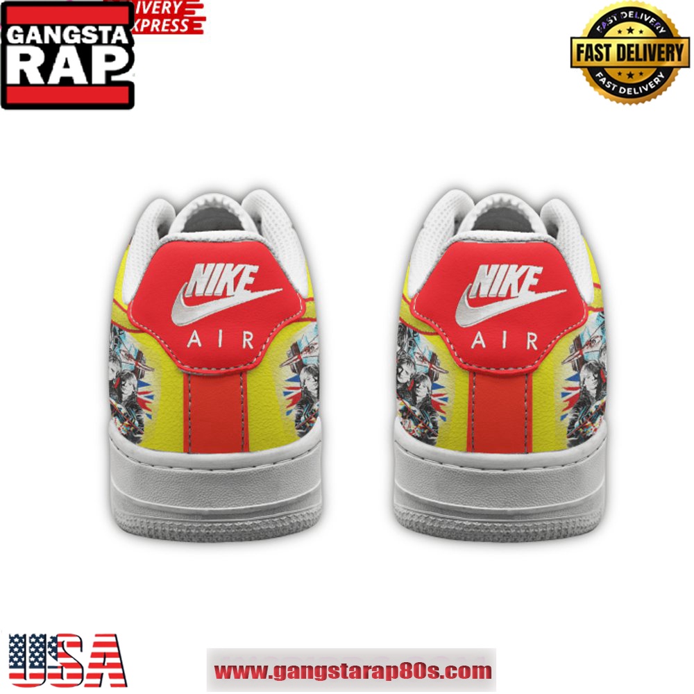 Def Leppard Summer Stadium Tour 2024 Air Force 1 Sneakers Shoes Def Leppard Summer Stadium Tour 2024 Air Force 1 Sneakers Shoes