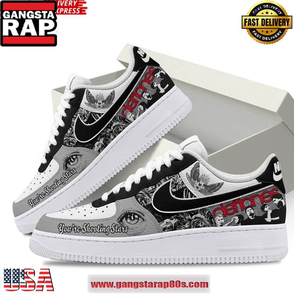 Deftones You're Shooting Stars Air Force 1 Running Sneakers Shoes Deftones You're Shooting Stars Air Force 1 Running Sneakers Shoes