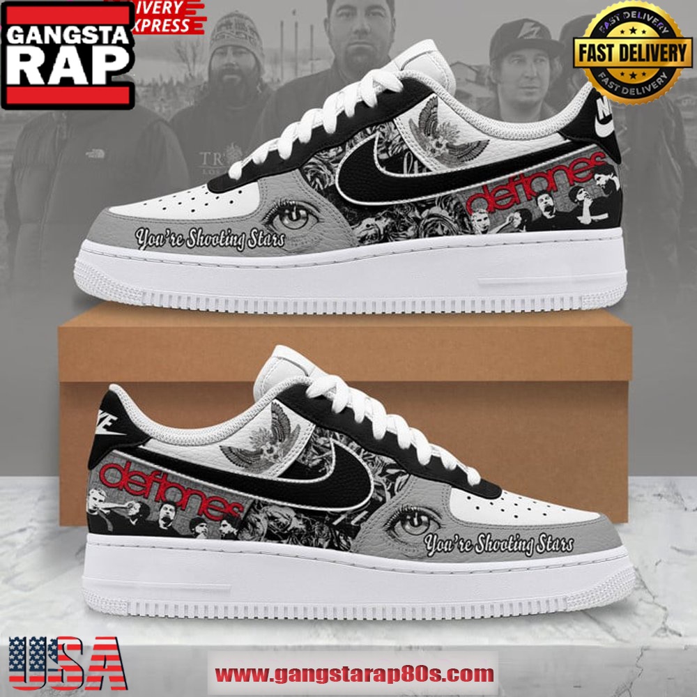 Deftones You're Shooting Stars Air Force 1 Running Sneakers Shoes Deftones You're Shooting Stars Air Force 1 Running Sneakers Shoes