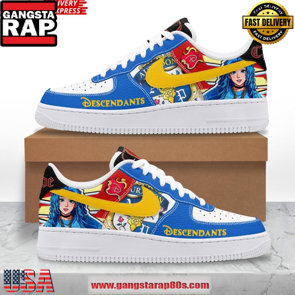 Descendants Chloe Charming Limited Edition Air Force 1 Sneakers Shoes Descendants Chloe Charming Limited Edition Air Force 1 Sneakers Shoes