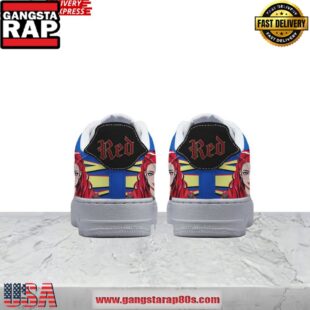 Descendants Red Limited Edition Air Force 1 Sneakers Shoes