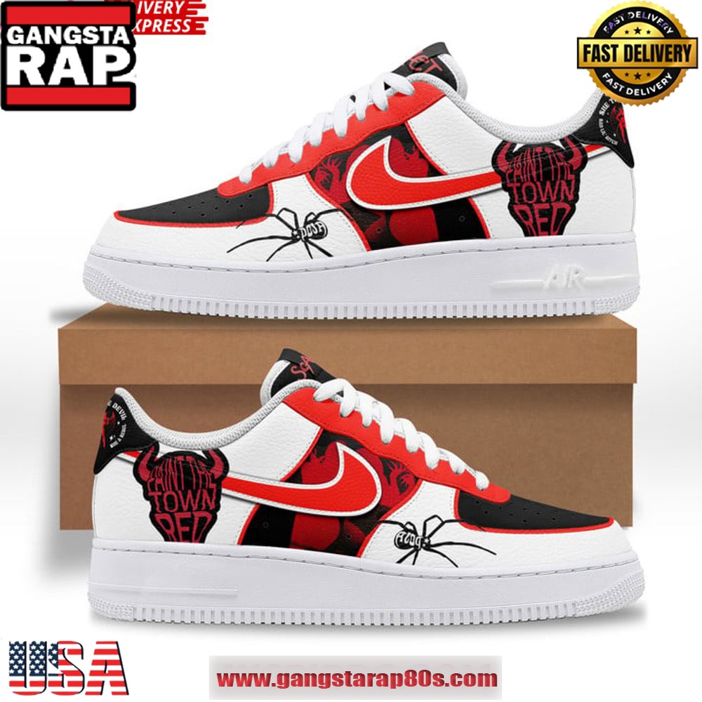 Doja Cat Paint The Town Red Air Force 1 Running Sneakers Shoes Doja Cat Paint The Town Red Air Force 1 Running Sneakers Shoes