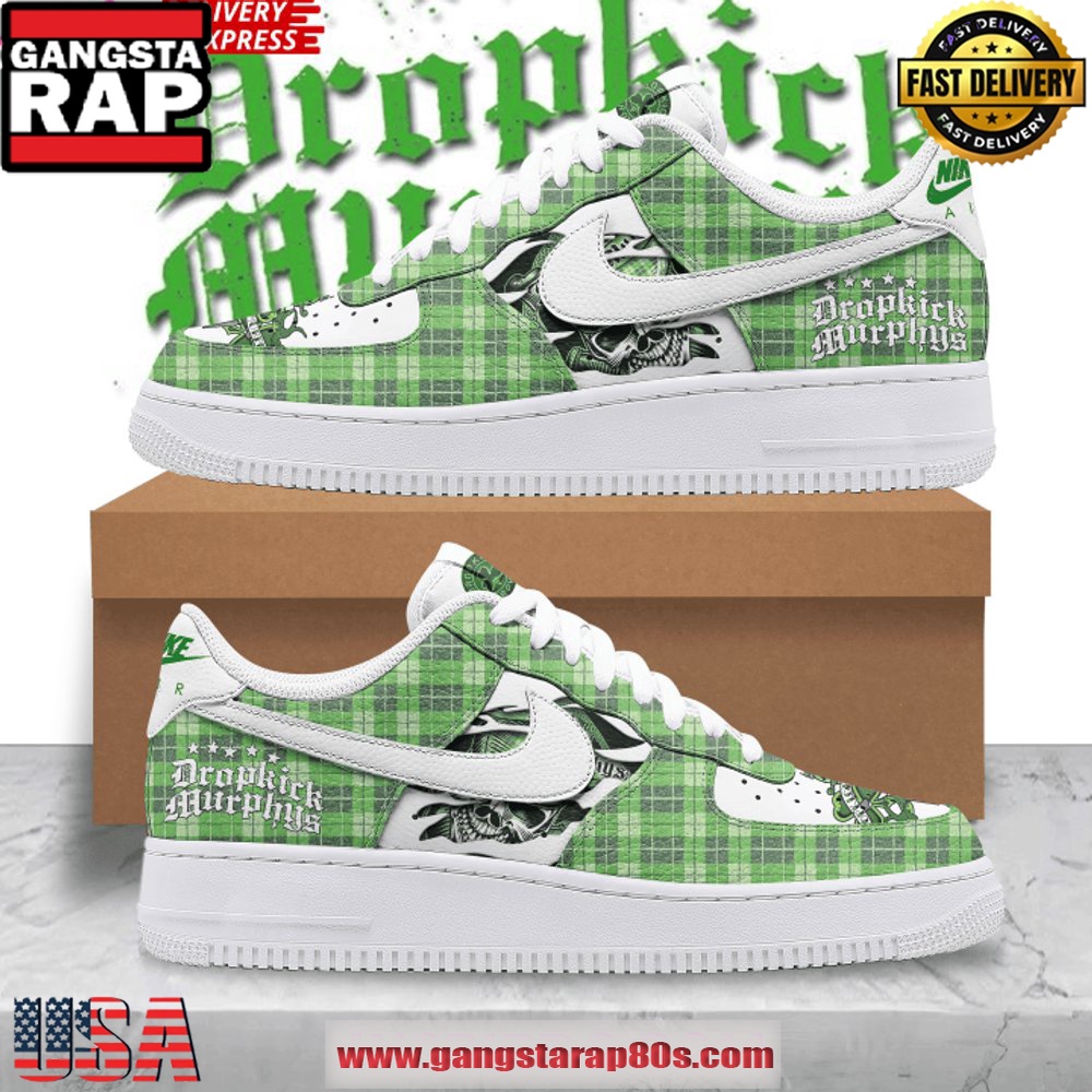 Dropkick Murphys Celtic Punk Air Force 1 Sneakers Shoes Dropkick Murphys Celtic Punk Air Force 1 Sneakers Shoes
