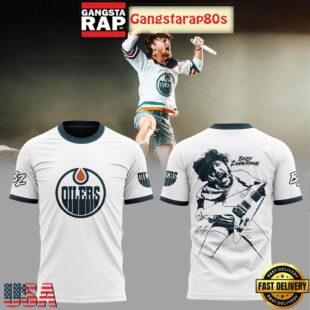 Edmonton Oilers Collab Bailey Zimmerman Unisex Hoodie