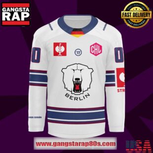 Eisb?ren Berlin New Season 2526 Away Custom Hockey Jersey