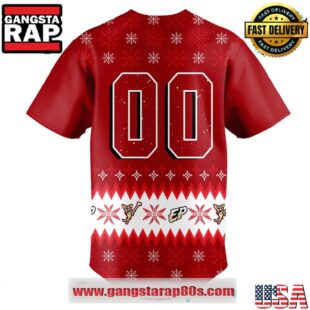 El Paso Chihuahuas Christmas in July 2025 Special Custom Number Baseball Jersey Shirt