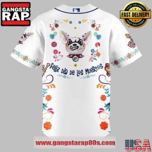 El Paso Chihuahuas Dia de los Muertos 2025 Baseball Jersey Shirt