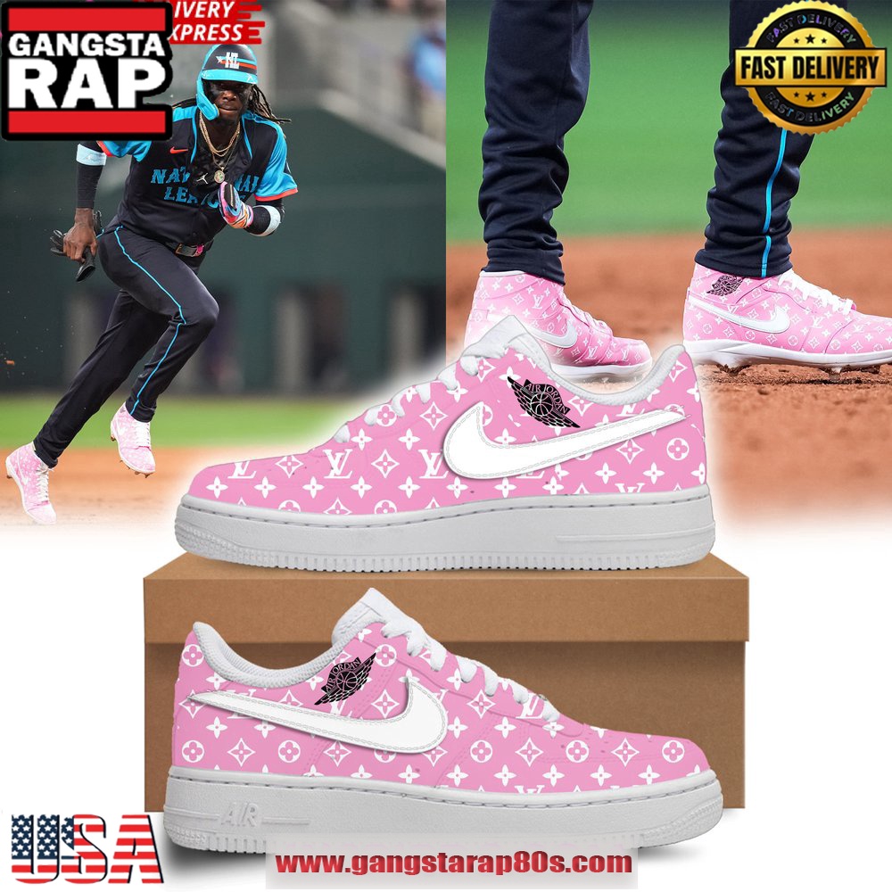 Elly De La Cruz Louis Vuitton Nike Air Force 1 Sneakers Shoes Elly De La Cruz Louis Vuitton Nike Air Force 1 Sneakers Shoes