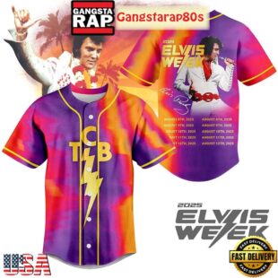 Elvis Presley Week 2025 Limited Edition Baseball Jersey