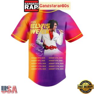 Elvis Presley Week 2025 Limited Edition Baseball Jersey