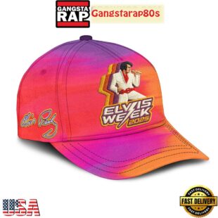 Elvis Presley Week 90 Years 2025 Classic Cap Hats